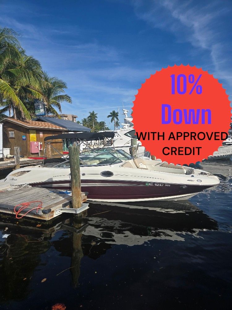 2009 29 Searay sundeck bowrider boat