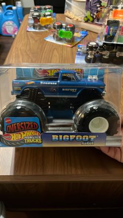 Over sized hot wheel monster trucks