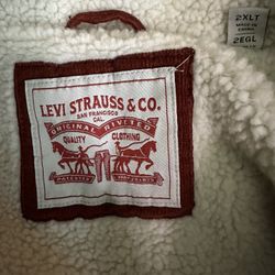 Levi’s Men’s Corduroy Sherpa Lined 2XLT Jacket/coat