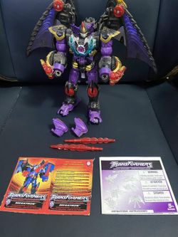 Transformers RID Megatron Ultra Class (2001) - 100% Complete with Manual & Card