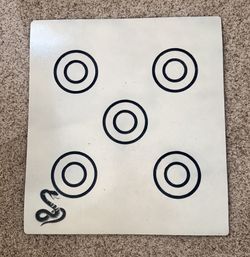 rubber shooting targets - self healing
