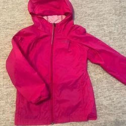 New Girls Columbia Rain Jacket Size 10/12