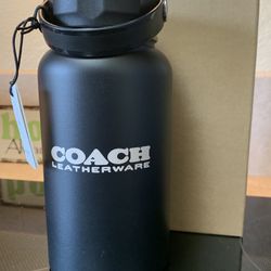 NEW - COACH BOTTLE - Stainless, Double Walled
