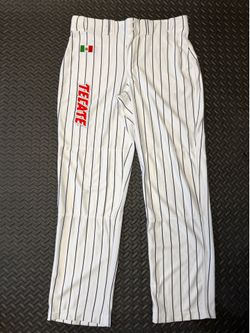Men’s Baseball Pants Size Large Tecate Sponsor Logo 🇲🇽