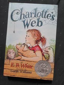 CHARLOTTE'S WEB HARD COVER BOOK