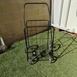 LARGE FOLDABLE ROLLING HAND CART 