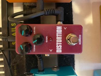 Kokko Mini Distortion Guitar Effects Pedal