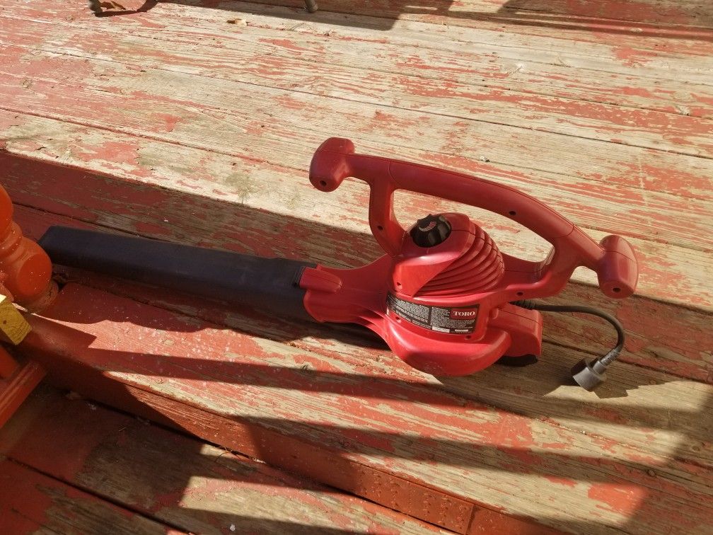 Toro electric leaf blower