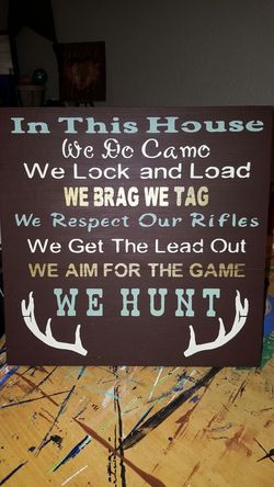 Handmade Sign
