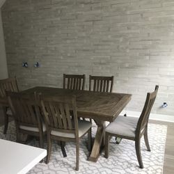 Dining Table & 6 chairs