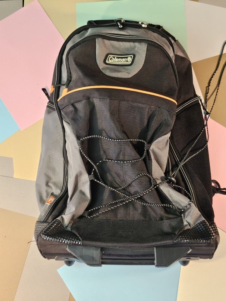 Coleman Rolling Backpack with Telescoping Handle and Wheels