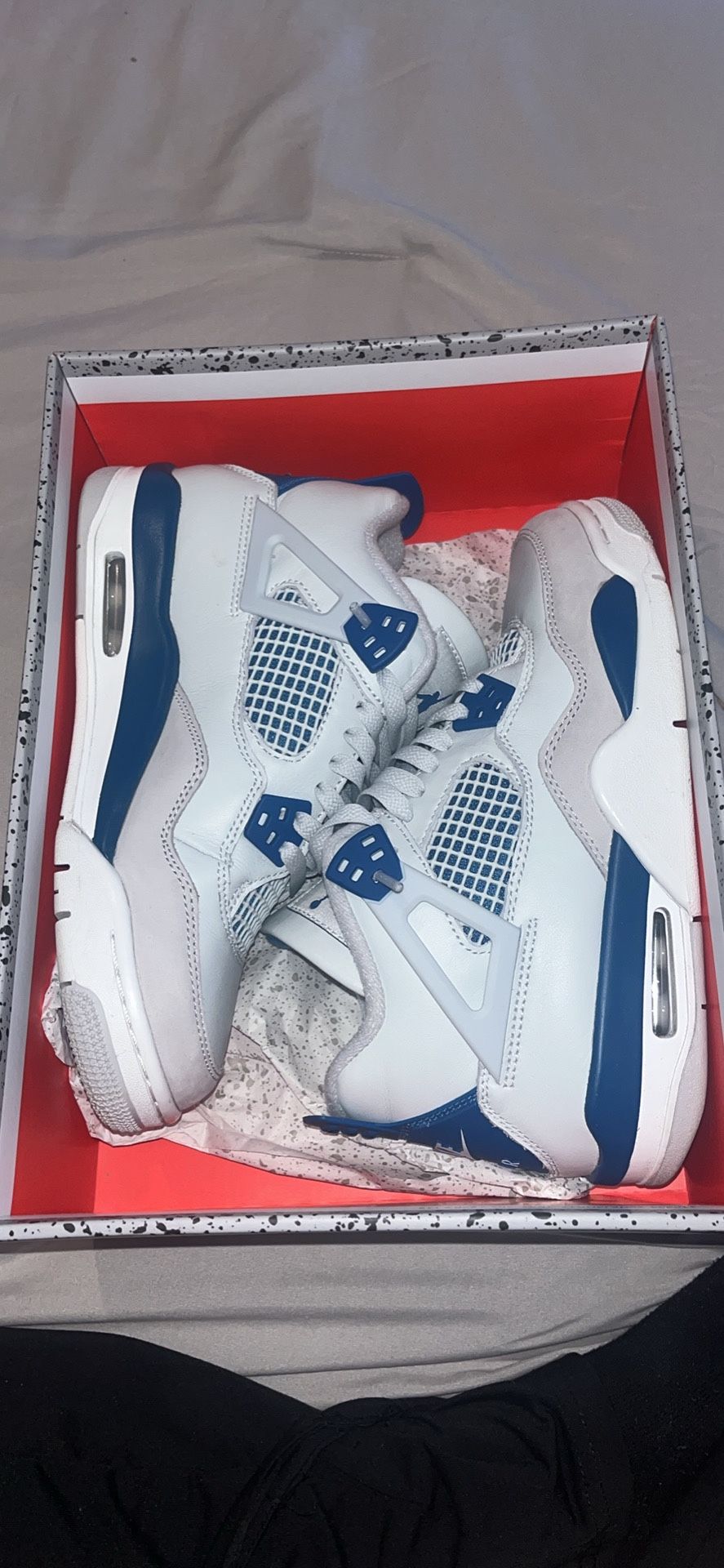 military blue 4s 5.5y