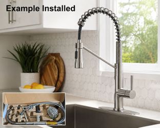 Glacier Bay Pull-Down Kitchen Faucet – Brushed Nickel – New!