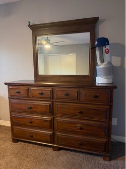 Wood dresser