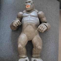 2016 Lanard Toys 18" KING KONG gorilla Mega figure Skull Island Poseable Large