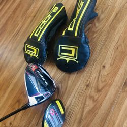 Cobra RAD Speed XB Driver 10.5* and Cobra King Speedzone Fairway Wood 