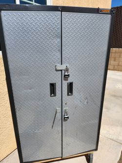 Gladiator Steel Garage Storage Cabinet on Wheels