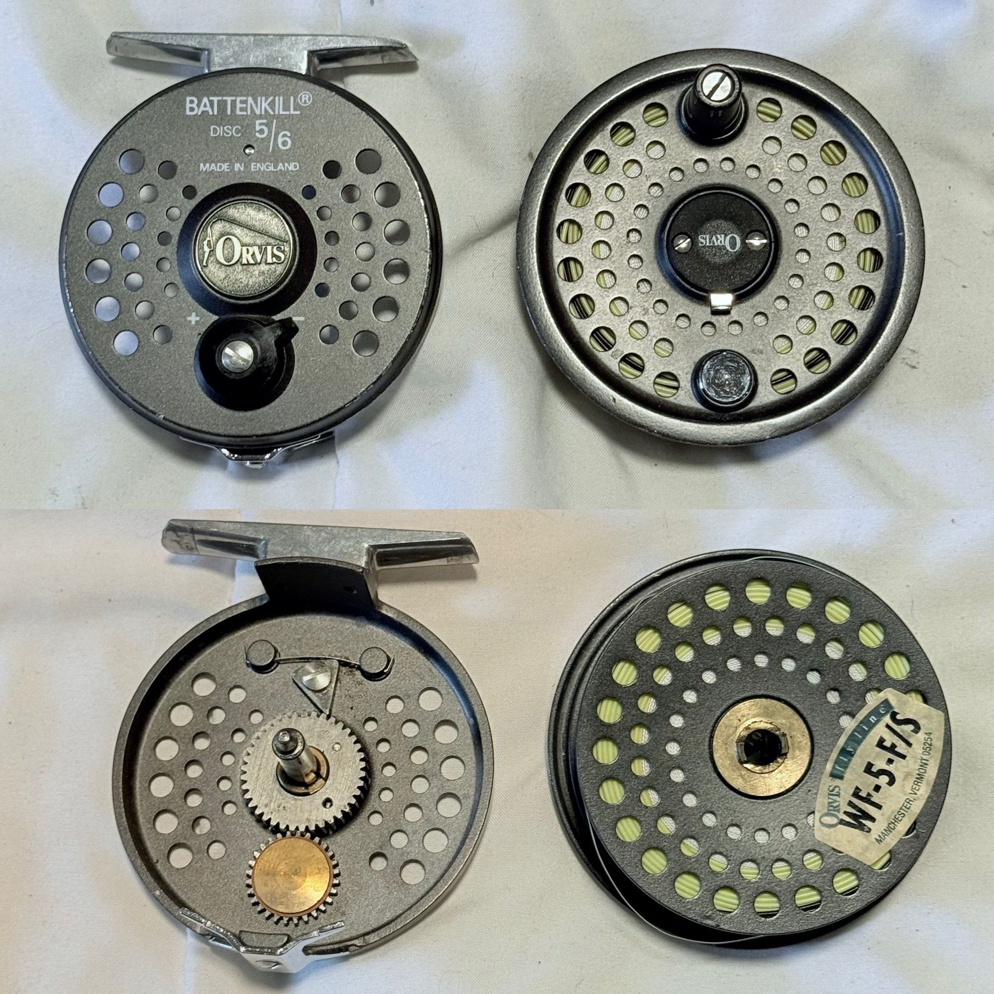 Orvis Battenkill 5/6 wt disc Fly Fishing Reel