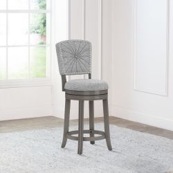 Hillsdale Furniture Santa Clara II Swivel Counter Height Stool, Antique Gray Antique Gray - Counter Stool
