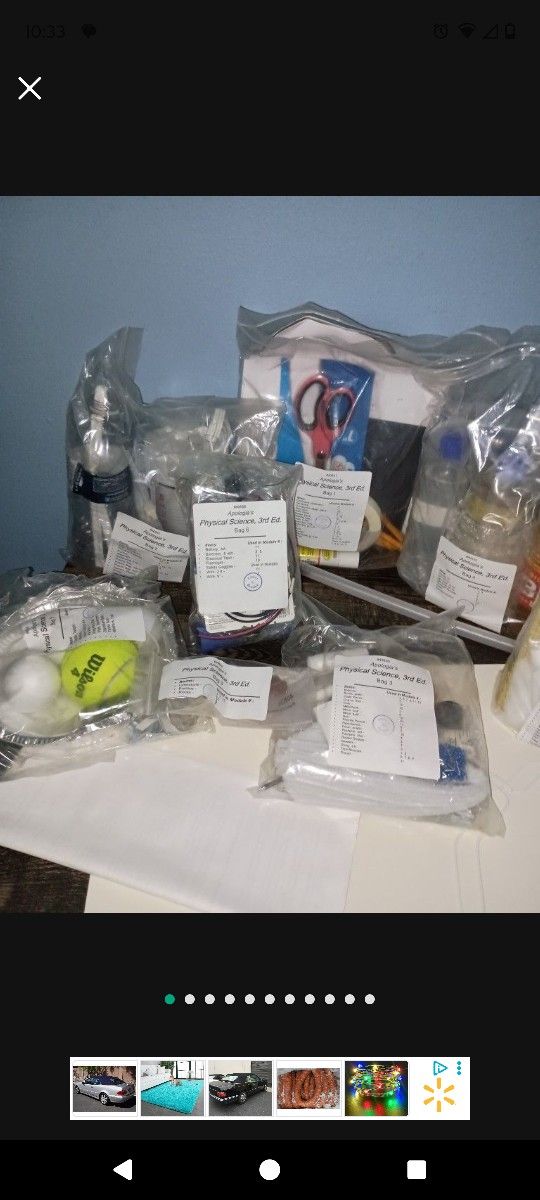 Home School Science Supplies 