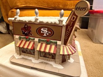 49ers Christmas Diner scene