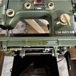 white sewing machine 