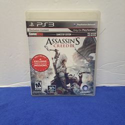 Assassin Creed 3 Playstation 3