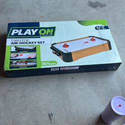Table Top Air-Hockey Set