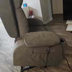 Set Recline Stand Motorized Recliner