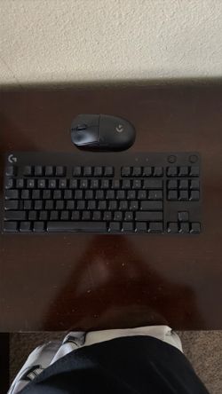 Logitech, keyboard and mouse