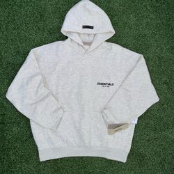 Fear Of God Essentials Grey Hoddie