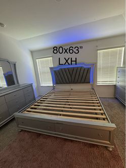 King Light up Bedroom Set