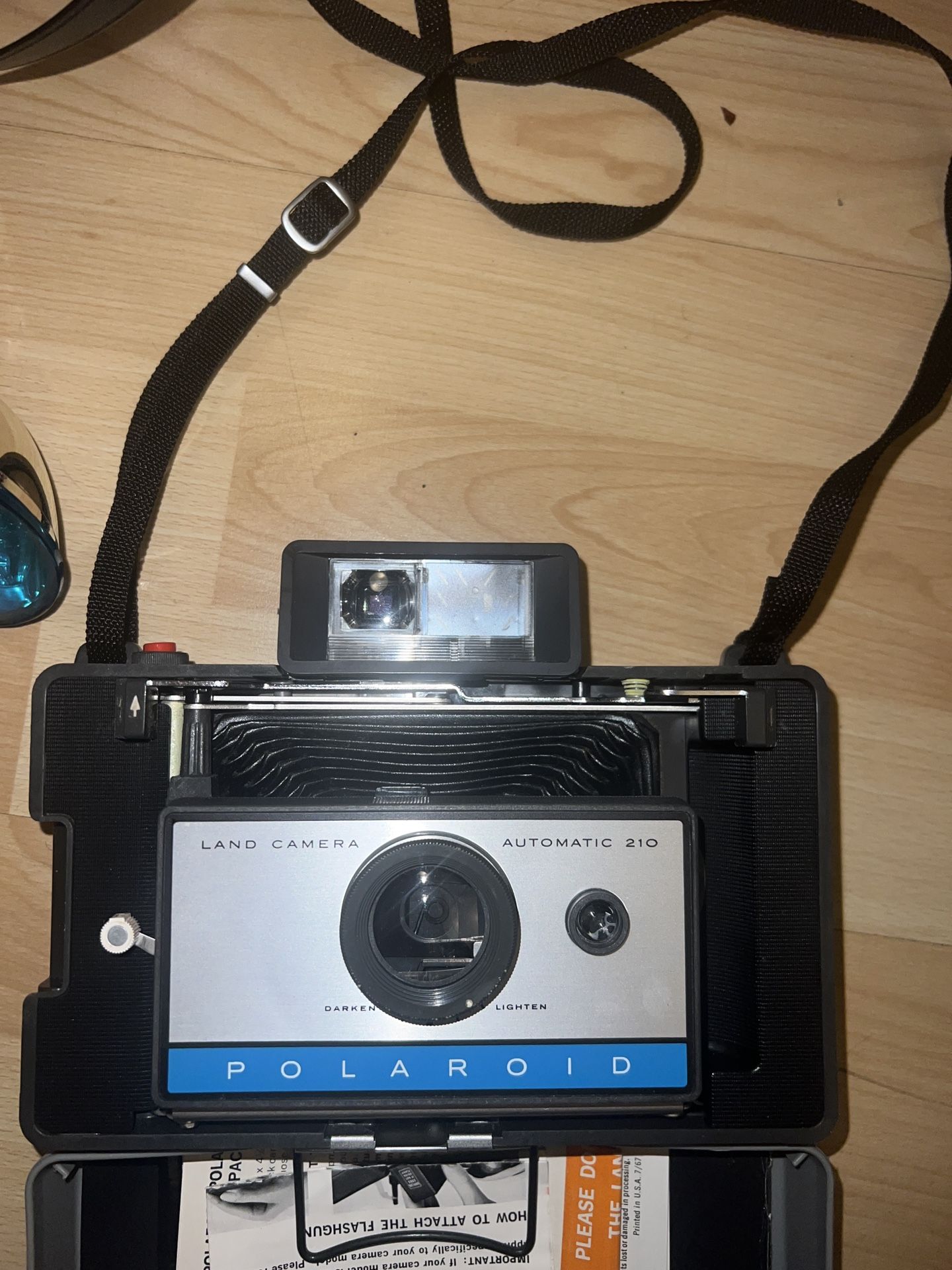 Vintage Polaroid camera