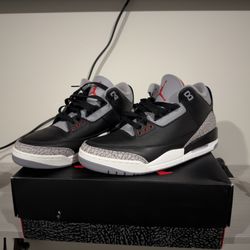 Jordan 3 Black Cements 