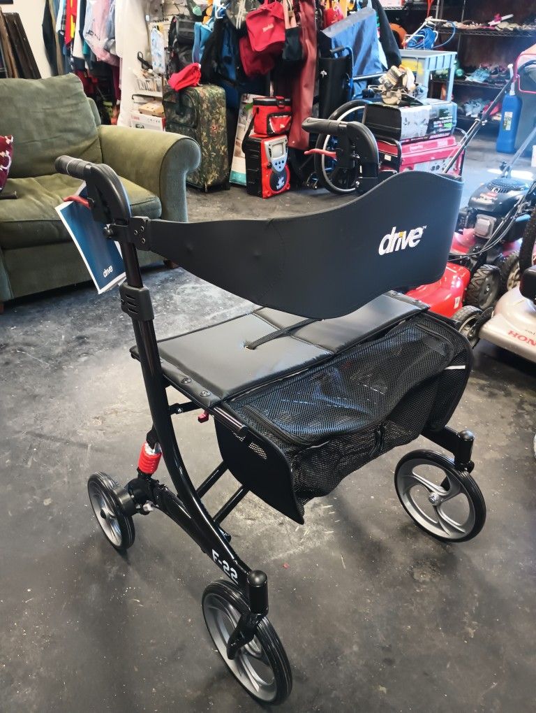 Drive Extra Wide Rollator Walker $199