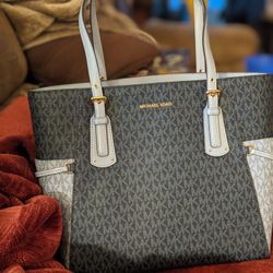 Blue Michael Kors Purse