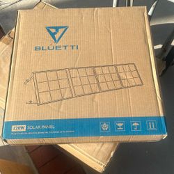 Two Bluetti Solar Panels 