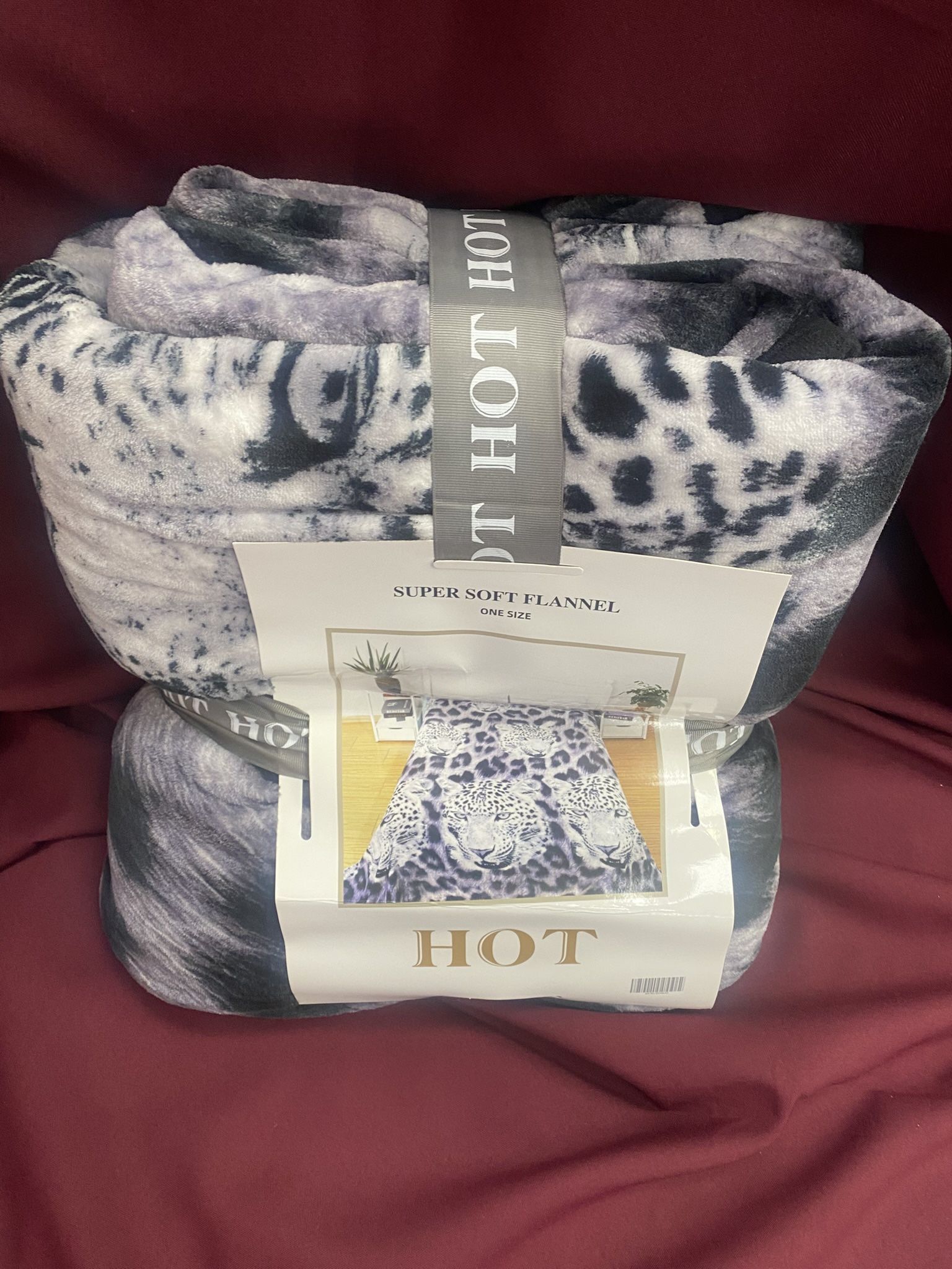 King Size Leopard Blanket