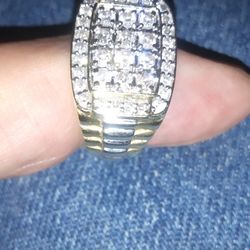 10 K Diamond Ring Rolex.1Ct