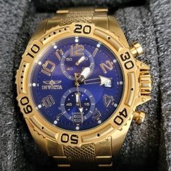 Invicta Men's 17779 Pro Diver Analog Display Japanese Quartz Gold Watch