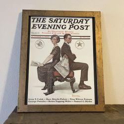 Vintage Poster/Golden Frame