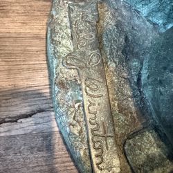 Cast bronze garden water fountain