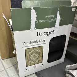 Ruggable Washable Rug 8ft x 10ft w/ Nonslip Pad