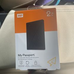 WD My Passport 2TB HDD Brand New 