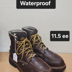 Thorogood Work Boot Size 11.5 ee SOFT MOC TOE 