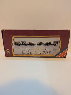 Emson Die Cast Metal Classic Cars Complete Set