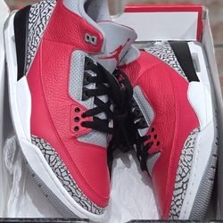 JORDAN 3 FIRE RED 🔥 