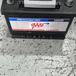 Car Battery 47E-C 650 CCA Bateria usada