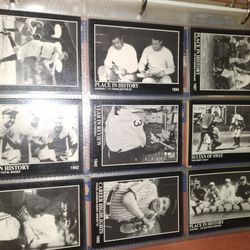BEBE RUTH  COLLECTION  CARDS 