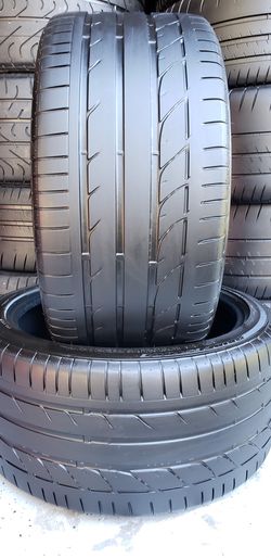 295/35/20 BRIDGESTONE POTENZA S001 MUSTANG CHEVY DODGE